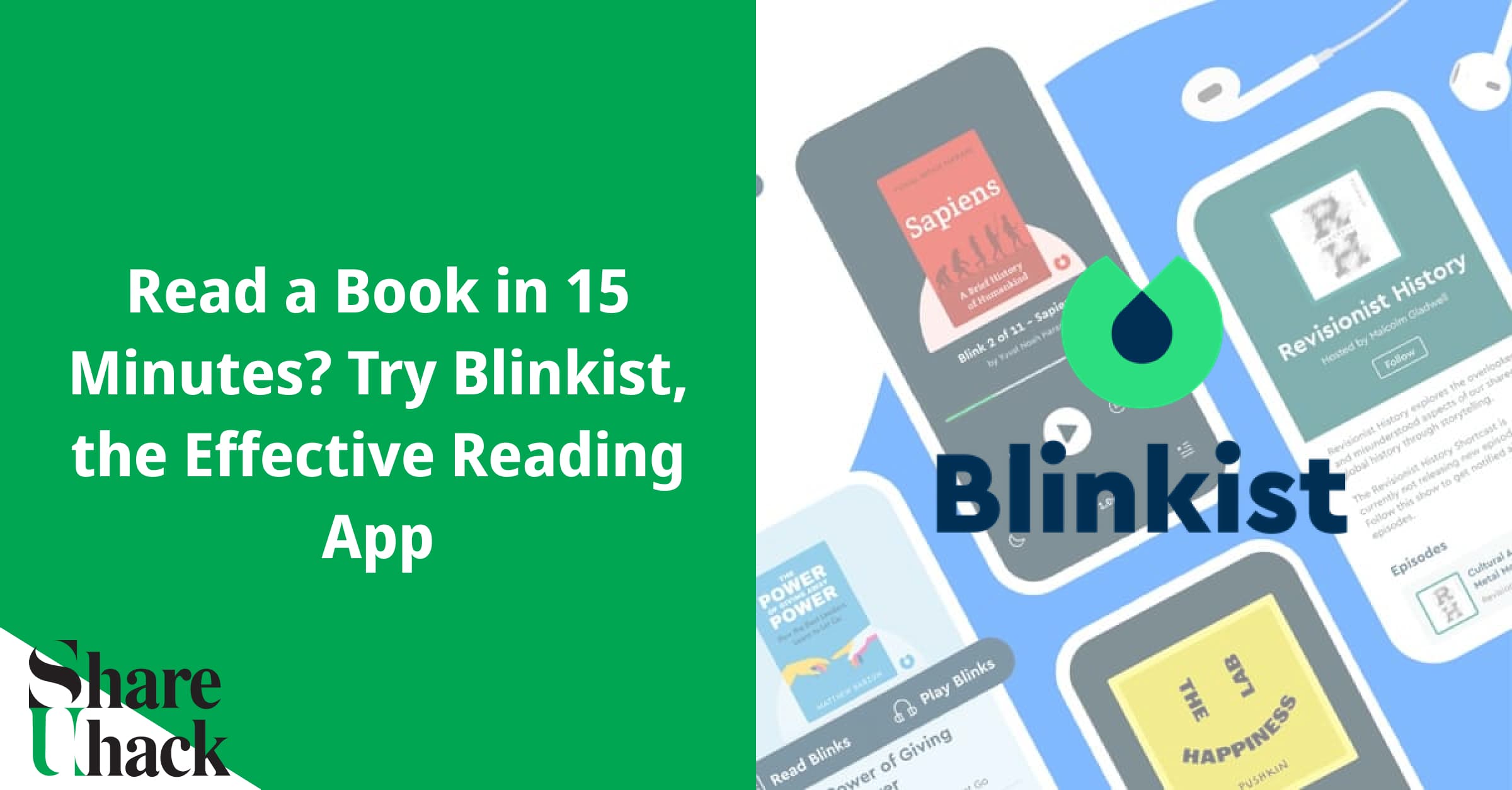 Reading is something you probably like, but do you sometimes feel that you don't have time to do it? Would you prefer to read nonfiction? In this article, we share a reading app called Blinkist, which allows you to read and absorb the knowledge of a whole book in just fifteen minutes.