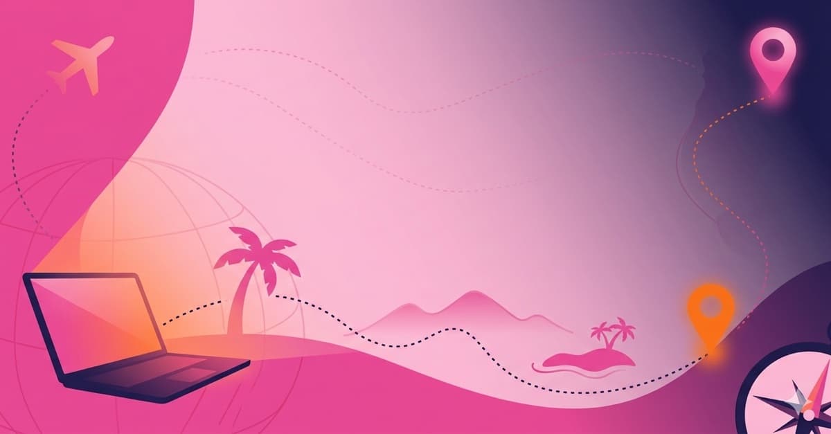 專為台灣人寫的數位遊牧決策指南,從找遠端工作、台灣本島 workation 試水溫,到出國遊牧的分階段路線圖。